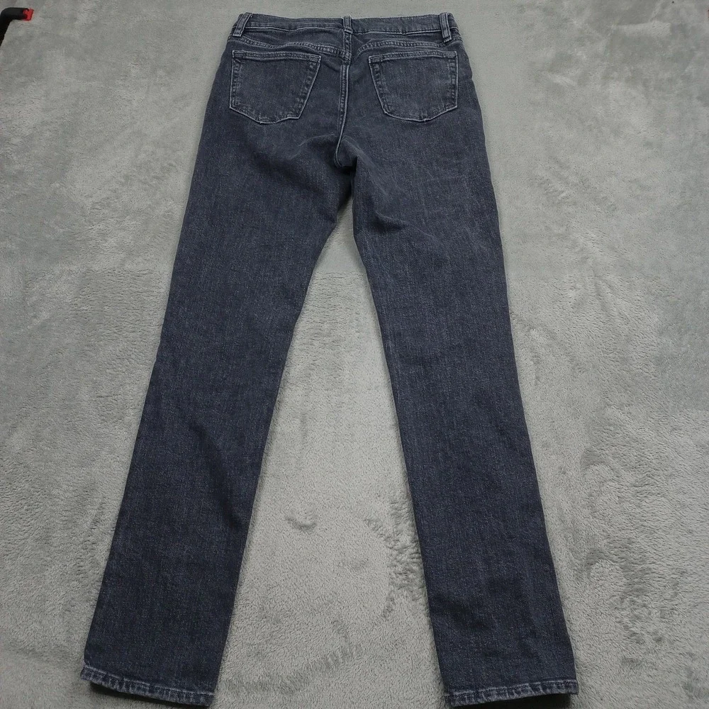 Banana Republic Jeans Men 29x32 Black Denim Slim Fit Pockets Preppy‎
